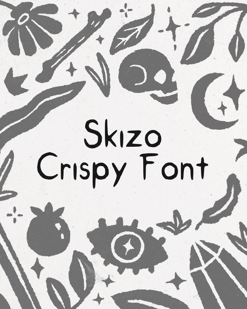 Skizo Crispy Font