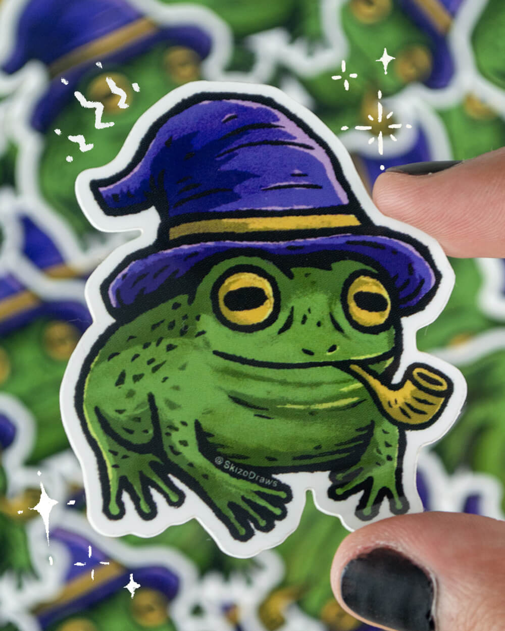 Magic Frog | Vinyl Sticker