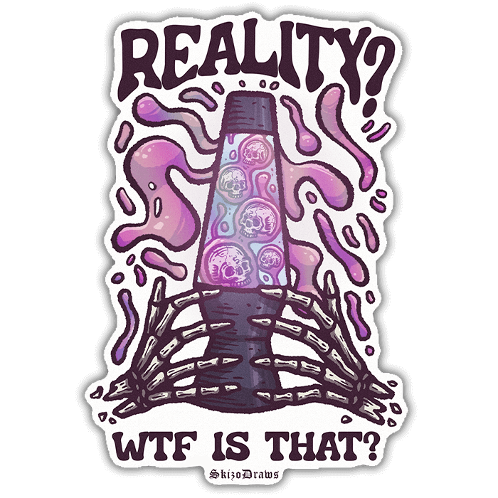 Reality | Holographic Sticker